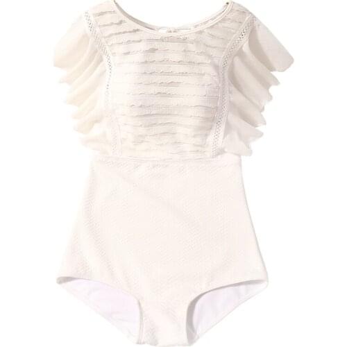 2021 Women Push Up One-Piece Swimwear Bathing Suit Summer Sexy Swimming Beachwear Swimsuit Monokini Holiday Solid Swim Suits