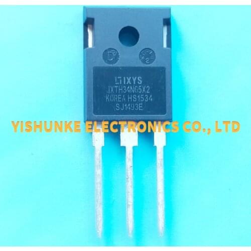 10PCS IXTH34N65X2 IXFH34N65X2 TO-247 MOSFET TRANSISTOR 34A 650V