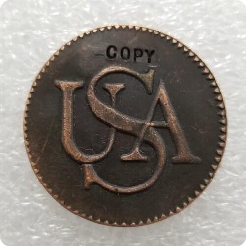 1785 Bar Coppers Coin COPY commemorative coins-replica coins medal coins collectibles