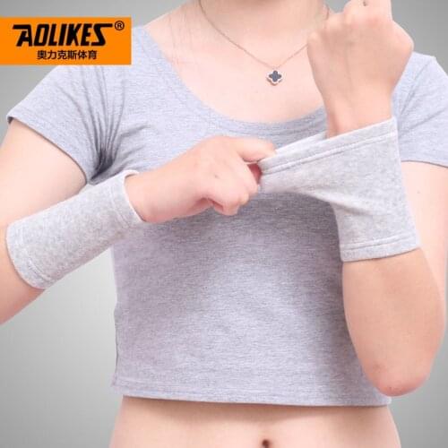 2pcs Sport Fitness Bamboo Charcoal Elastic Thermal Wrist Bracers Support Protector Guards Wristbands Cuff Wrister Soft Sweatband