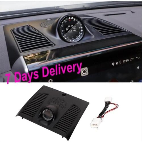 Car Dashboard Compass Interior Styling For Toyota Land Cruiser 200 2008 -2020 Accessories FJ200