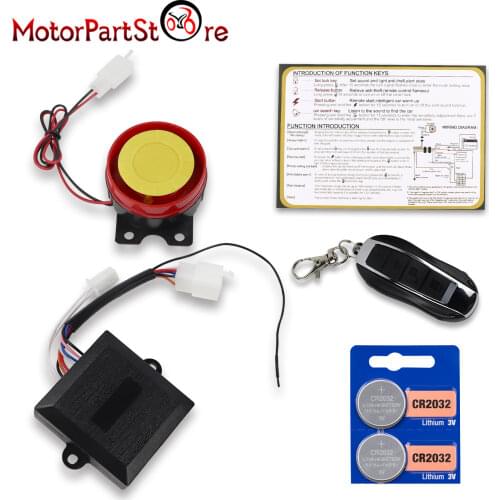 Remote Control Alarm Kill Start Siren Switch For 50cc 70cc 90cc 110cc 125cc 135cc 150cc 250cc Taotao Kazuma Roketa Sunl ATV