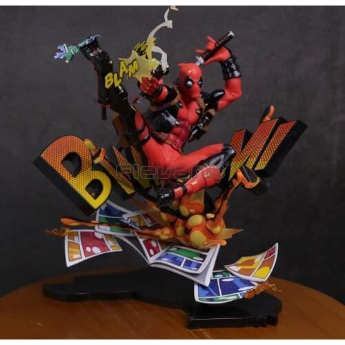 Deadpool Breaking The Fourth Wall PVC Figure Collectible Model Toy 20cm