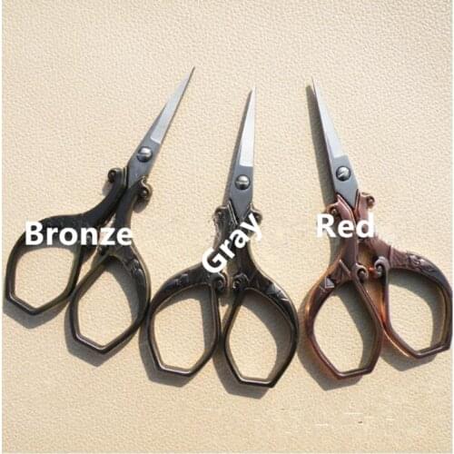 European Steel Tailors Scissors Sewing And Vintage Crafts Home DIY High Quality Modern Scissor,11cm,10Pcs