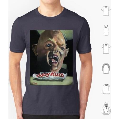 The Goonies Sloth Baby Ruth Artwork T Shirt DIY Cotton Big Size 6xl Sloth The Goonies Baby Ruth John Matuszak Movie Artwork Movi
