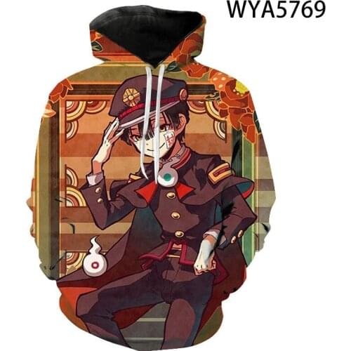 Toilet-Bound Hanako-kun 3D Printed Hoodies Men Women Children Sweatshirts Fashion Casual Pullover Boy Girl Kids Streetwear Tops