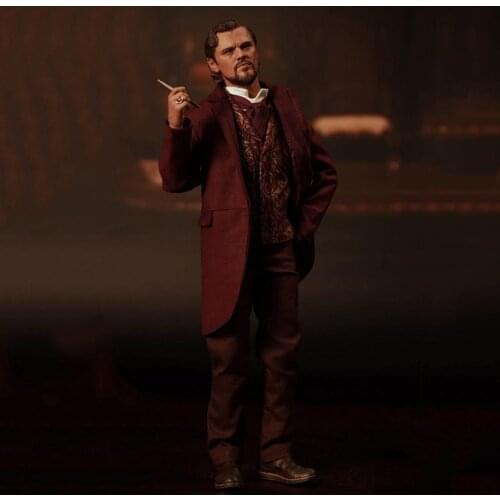 In Stock TOYS PT-sp04 1/6 Scale Male Solider Western Cowboy Calvin Candie Actor Leonardo DiCaprio Action Figure Model