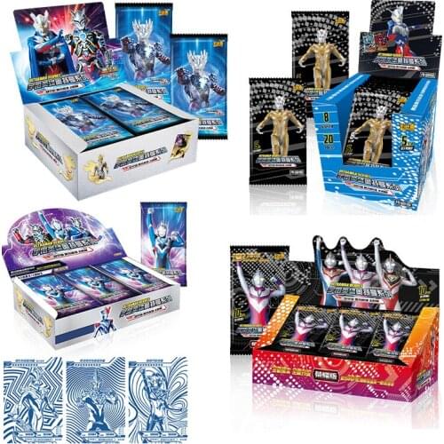 Ultraman Card Letters Paper Card Letters Games Children Anime Peripheral Character Collection Kids Gift Playing Card Toy