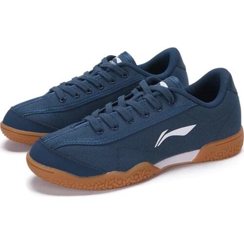 Original Li-ning Men Table Tennis Shoes Training Elastic Band Professional Sport Sneaker Aptp005-2