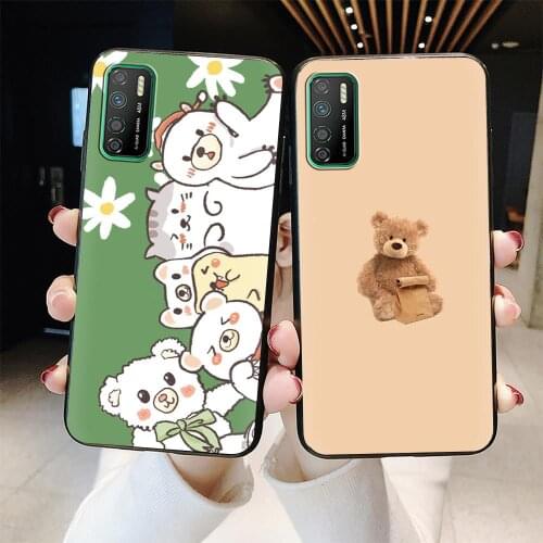 Soft Anime Phone Case For Infinix X656/X655/Note7 Lite Silicone Luxury Cartoon Back Cover Anti-dust