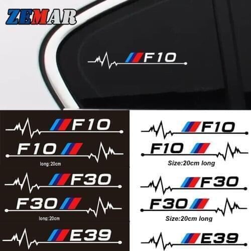 Car Windows Sticker M Decal for BMW G20 G30 E90 E60 E39 E36 F30 F10 E87 E81 E82 F20 X6 X3 E46 E38 F22 F34 E61 E93 F15 X1 F48 E84