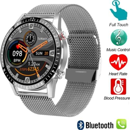 2021 Brand New I9 Smart Watch Full Touch Round Screen BT Call Smartwatch Men Women Sports Fitness Waterproof Watch Free Shipping