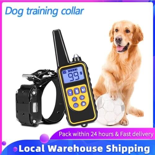 Dog collar dogs pets accessories dog supplies anti-barking dogs electric collar dog training collar Bark stopper Vibration alert