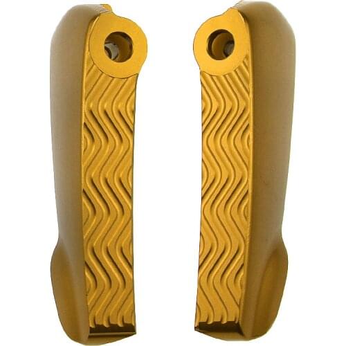 Scooter Foot Rests Passenger Foot Pegs Extensions Universal CNC Extended Footpegs for VESPA GTS300 GTS250 GTV