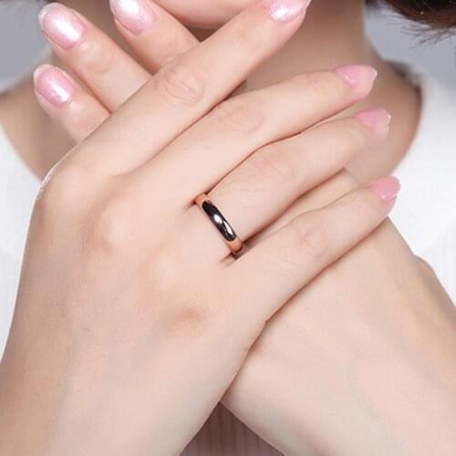 Luxury Golden Engagement Wedding Ring Couple Ring Simple Fashion Style Fine Jewelry Anniversary Gift Men Women Ring Accessories