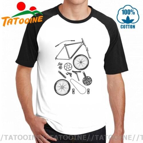 Tatooine MTB Bike Accessaries T-shirt Funny Mountain Bike Parts T shirts 2020 Summer Autumn Cylcing Cyclist Loves Gift tee shirt