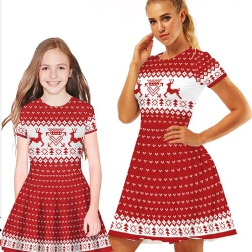 TMWEVN Matching Dresses For Mom And Daughter