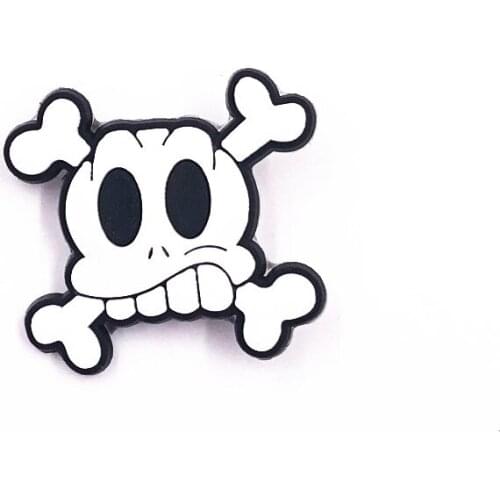 1Pcs Halloween Icon Badges Children Clothes Accessories Silicone PVC Soft Cartoon Brooch Ghost Pin For Decoration