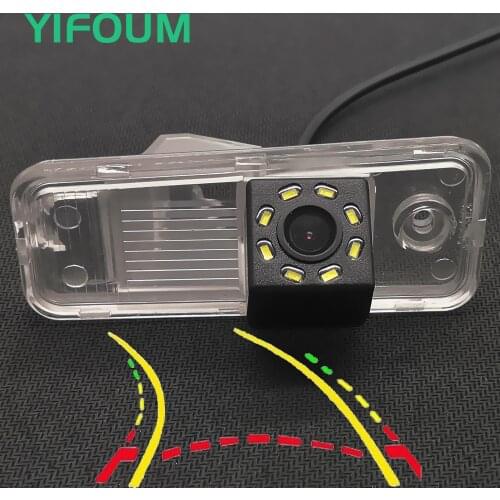 YIFOUM Dynamic Trajectory Tracks Car Rear View Camera For Hyundai Creta Santa Fe IX25 Azera Grandeur HG Grand SantaFe IX45 XL DM