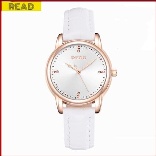 New Japan Movement Quartz Watches Fashion Simplicity Waterproof Watch Leather Band Wristwatches Perfect Gift Choice For Women