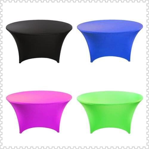 Hot Sale D60×30inch Royal blue Lycra/Spandex Table Cover/Tablecloth For Wedding/Hotel/Banquet/Party Decoration