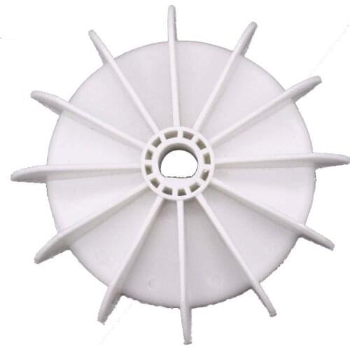 Single-phase motor plastic fan blade Air pump fan 12 leaf motor plastic fan blades 63 71 80 motor series