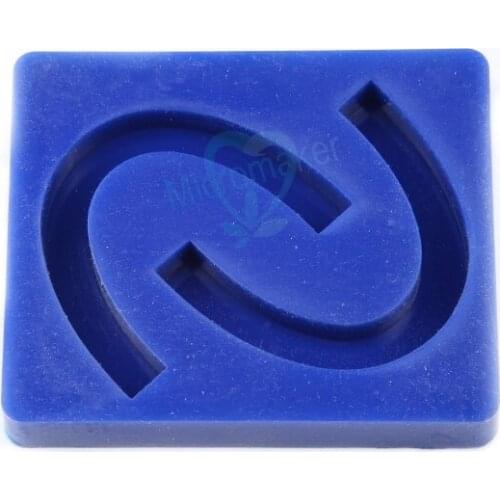 1pcs Rectangle Denture Module New Rubber Wax Occlusion Rim Model Dental Model Base lab denture laboratory wax teeth Module