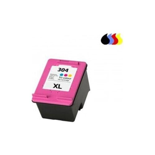 N9K07AE RECYCLED CARTRIDGE HP COLOR N 304XLCL (18 ml) SAMPLE LEVEL