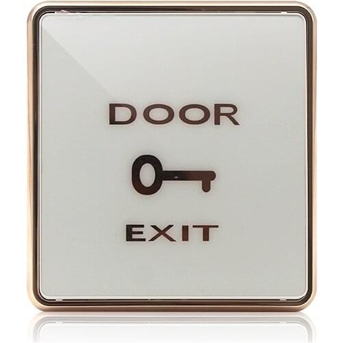 NO NC 86-type Door Exit Button Self-reset Access Control Doorbell Switch