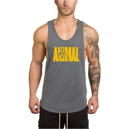New Brand Musculation Mens Gym Tank Top Workout Mesh Clothing Bodybuilding Fitness Singlets Vest Muscle Sport Sleeveless Shirt