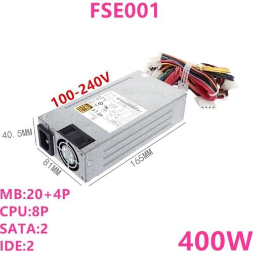 New Original PC PSU For ACBEL 80plus Gold AIO FLEX NAS Small 1U 400W Power Supply FSE001