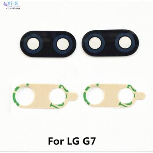 20PCS New back rear camera glass lens for Lg G7 thinq /G7+ Plus G710 with sticker glue