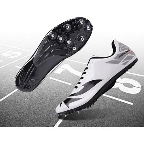 Spike Shoes Track Field Eight Nail Sprint Male Female Student Competition Training Shoes Entrance Examination Gym