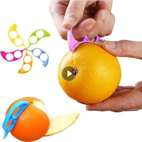Peeling Orange Two Finger Type Open Orange Peel Kitchen Tools Parer Orange Convenient And Safe Home Gadget Sets Kitchen Supplies