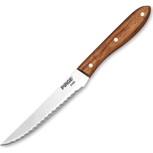 Pirge, Steak Knife Rose Handle 12 cm - Professional Household Knives, Kitchen Knives and Chef Knives - 41091
