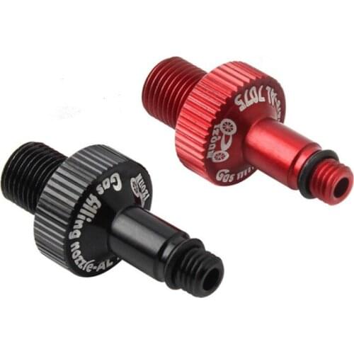 MTB Bike Suspension Aerated Conversion Nozzle Rear Shock Converter Valve Gas Nozzle Adapter Bicycle Repair Tools