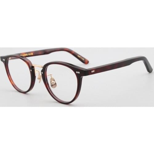 Progressive Multi-focal Glasses Retro Unisex Handmade Acetate Round Frame See Near Far Prescription Reading Eyeglasses Women Men