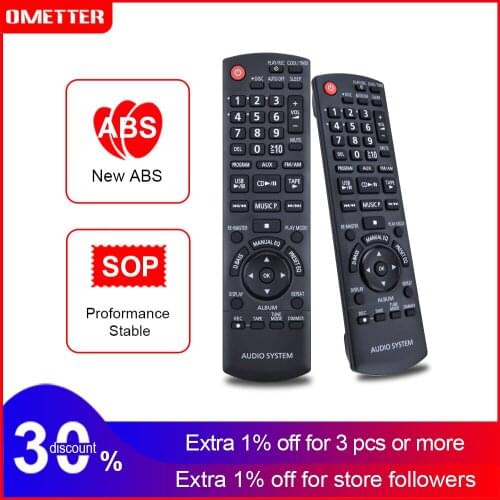 Remote control use for Panasonic audio system N2QAYB000387 remoto controller controle teleconmande fernbedienung teleconmando