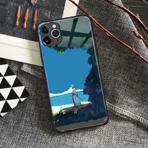 Sakata Gintoki Gintama Manga Anime Soft Silicone Glass Phone Case for IPhone SE 6s 7 8 Plus X Xr Xs 11 12 Mini Pro Max Samsung