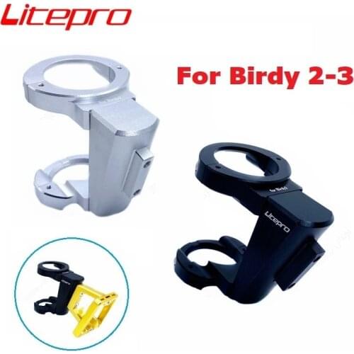Litepro Folding Bike Bags Panniers Mount For Birdy 2 3 Series Pannier Block Adapter