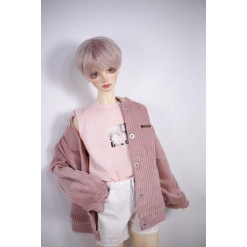 [wamami] Corduroy Prted Baseball Shirt Coat 2 Colors 1/3 1/4 SD17 BJD Dolls Dollfie