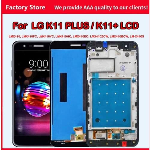 5.3" AAA Quality IPS LCD For LG K11 Plus K11+ K11a LM-X410S LMX410 LMX410FC LMX410YC LMX410EO Display Screen LCD Display Screen
