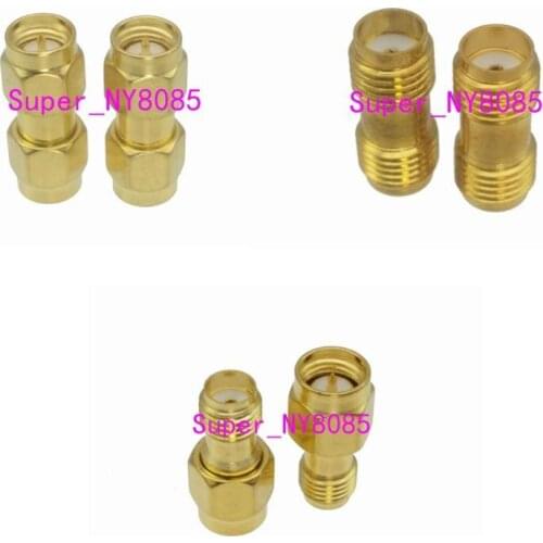 10pcs Adapter connector SMA to SMA Male Plug & Female Jack RF Coaxial