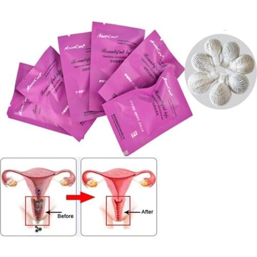 12PCS Cotton Detox Tampons Medicinal Clean Yoni Pearls Traditional Chinese Medicine Vaginal Treatment For Women