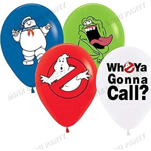 12pcs/lot Ghost Balloon Video Game Party Supplies Birthday Party Decorations Toys For Kids Globos