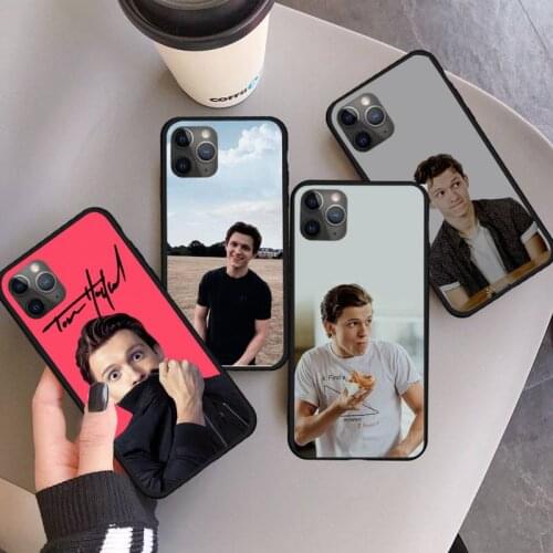 Tom Holland famous actor Phone Case for iPhone 11 12 pro XS MAX 8 7 6 6S Plus X 5S SE 2020 XR Anti-fall mobile cover
