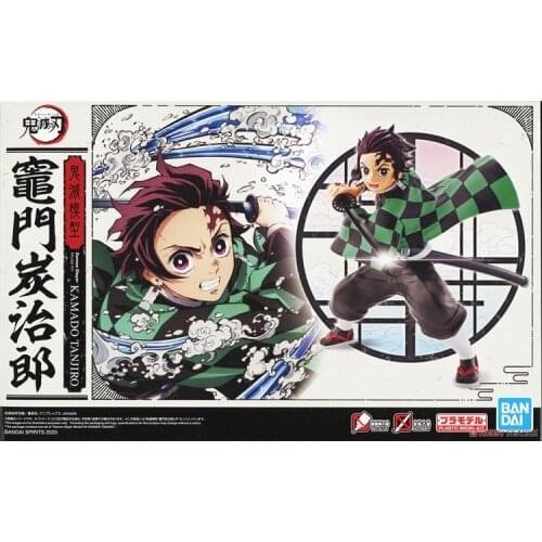 Bandai Demon Slayer Kamado Tanjirou Action figure Assemble Model Toys
