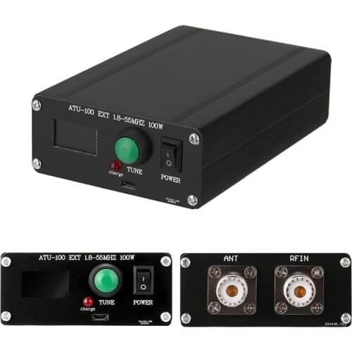 ATU-100 EXT 1.8-55MHz 100W Open Source Shortwave Automatic Antenna Tuner with Metal Housing Assembled