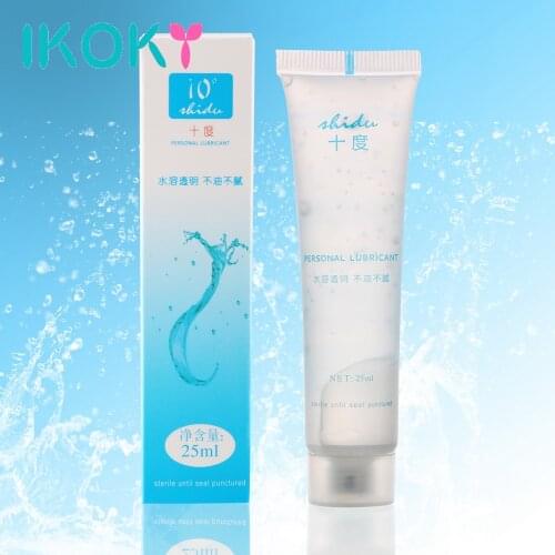 IKOKY Sex Products Vagina Anal Sex Gel 25ml Vagina Anal Lubricant Sex Oil Vibrator Lubricant Sex Toys for Women