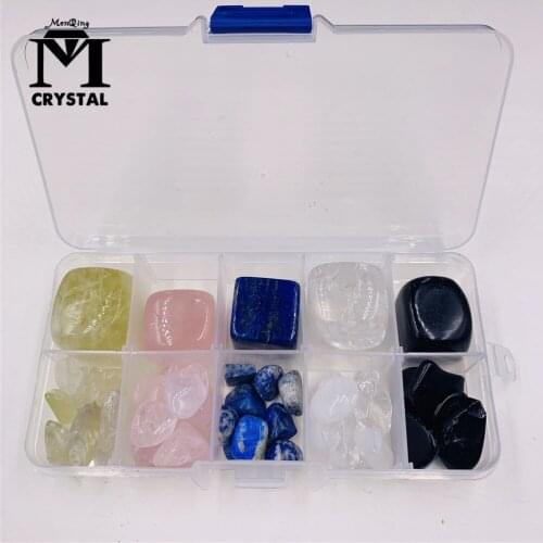 Natural gravel Stone Gemstone and cube crystal Quartz rough Rock Mineral specimen Healing Reiki home decor teaching